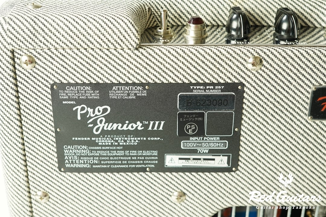 Fender Pro Junior III Limited Edition Gray Tweed | Red Guitars